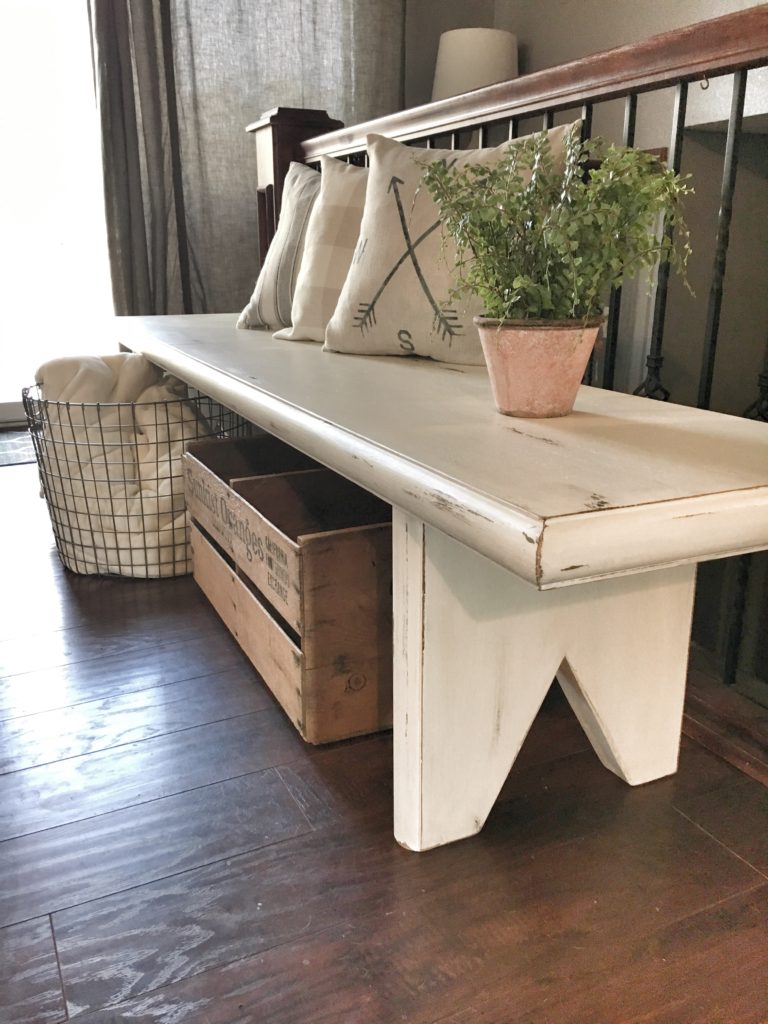 Farmhouse Bench — Ashley Diann Designs