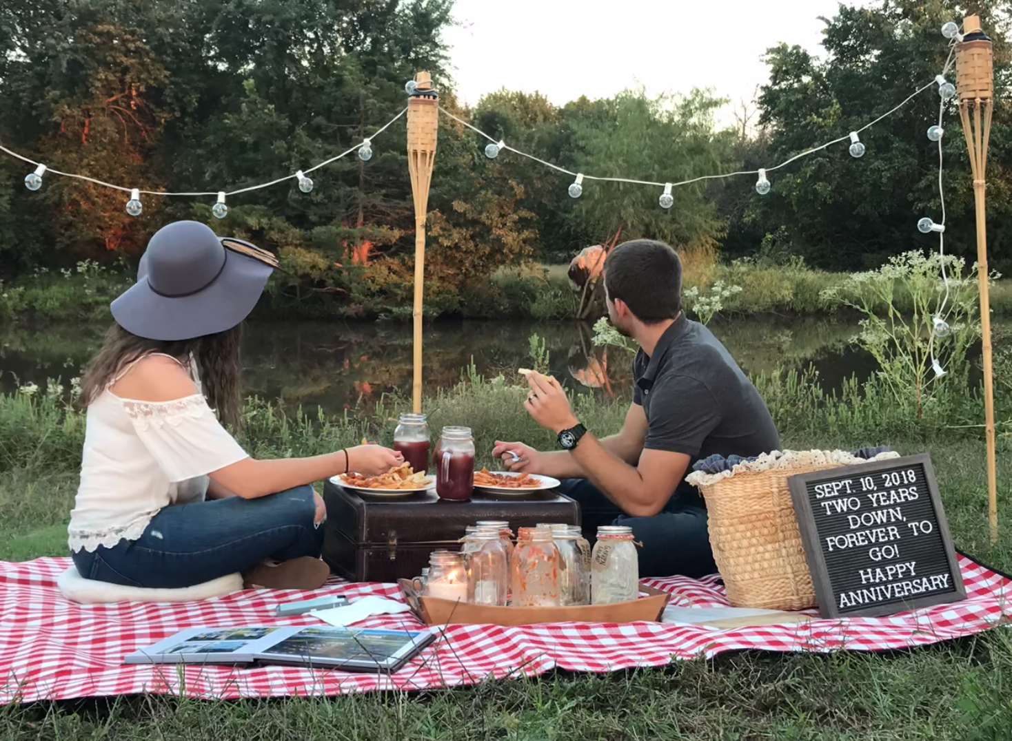 farm, farm life, cow, picnic