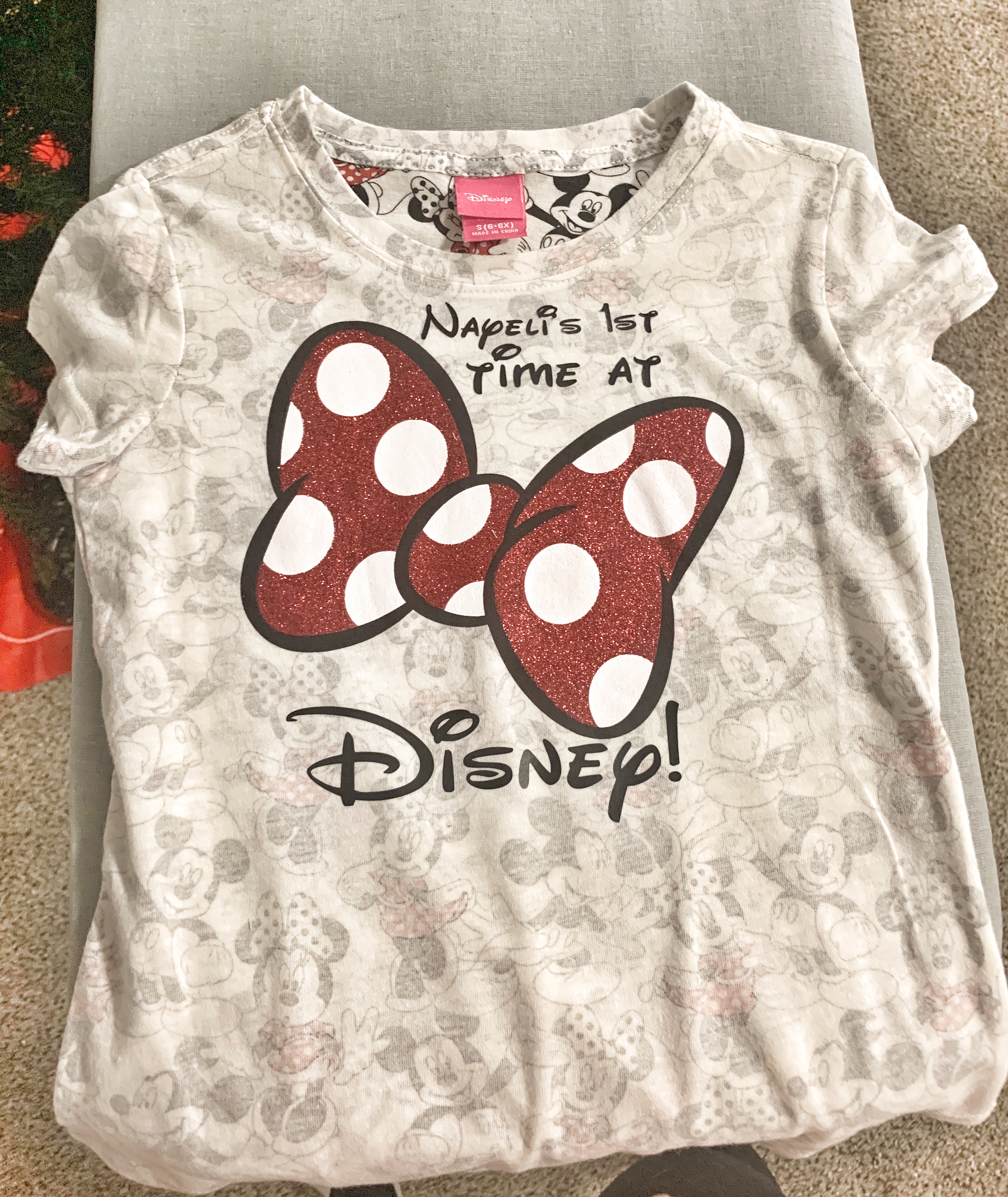 personalized Disney shirt