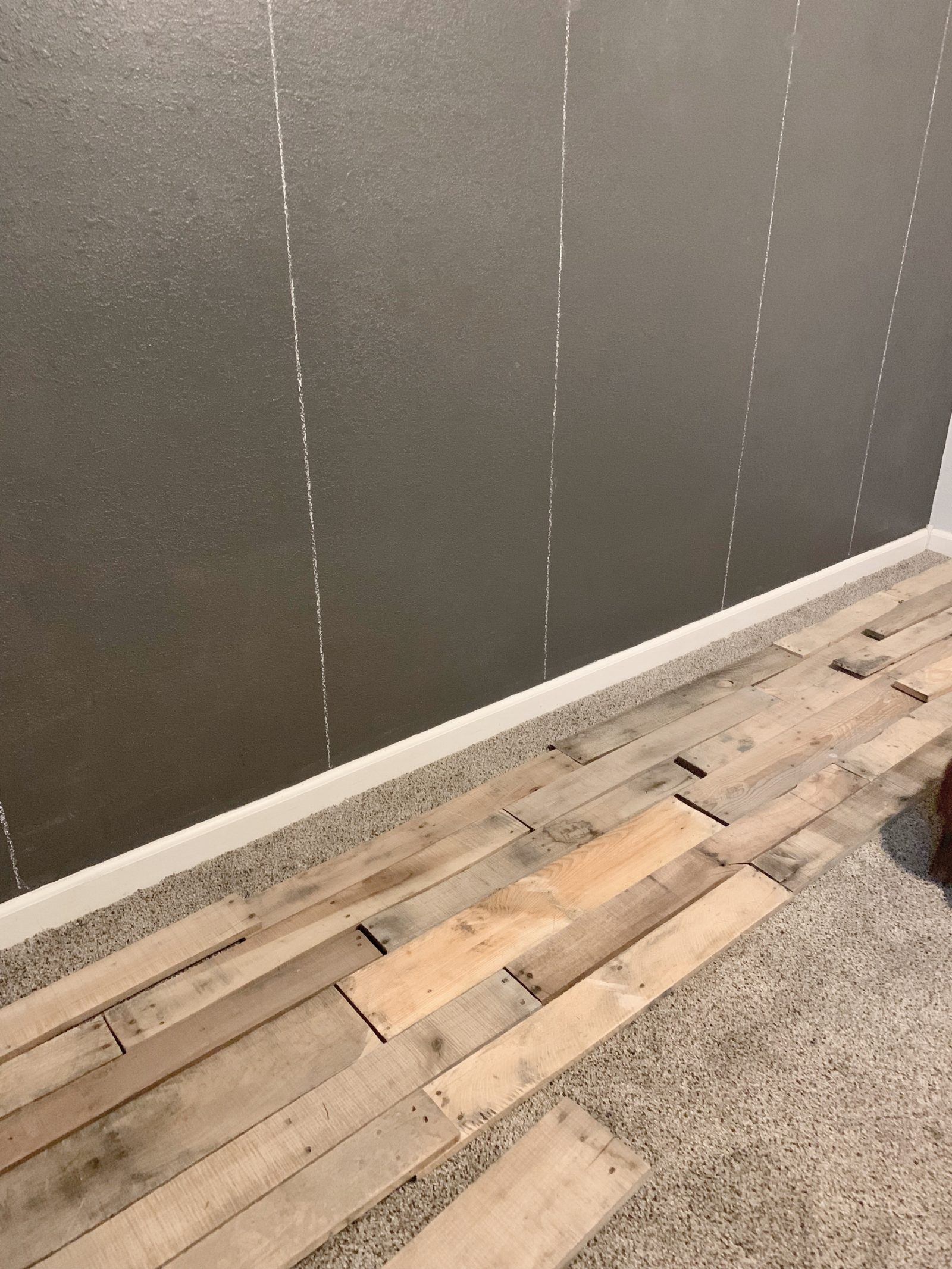 Pallet Wood Accent Wall — Ashley Diann Designs