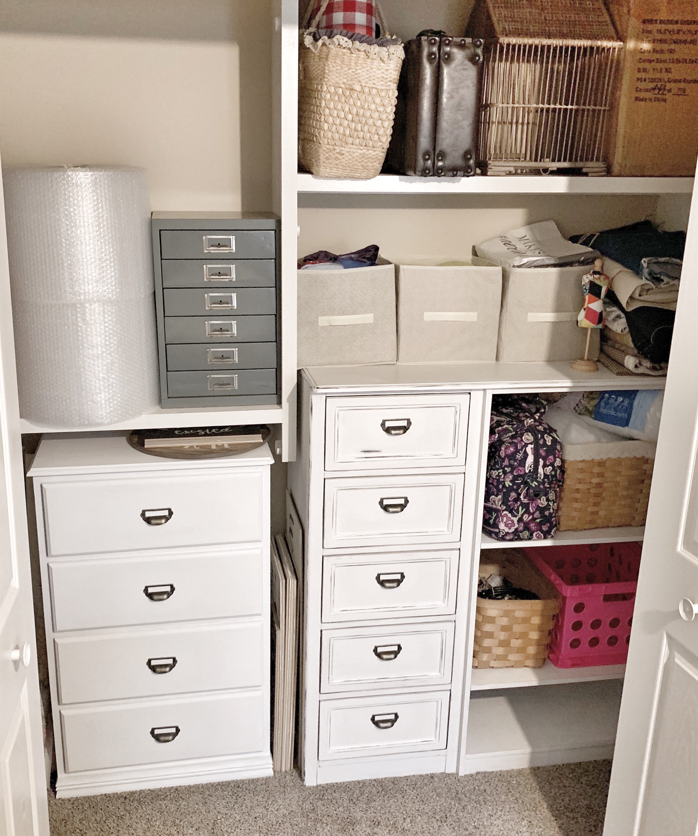 Office Closet Organization — Ashley Diann Designs