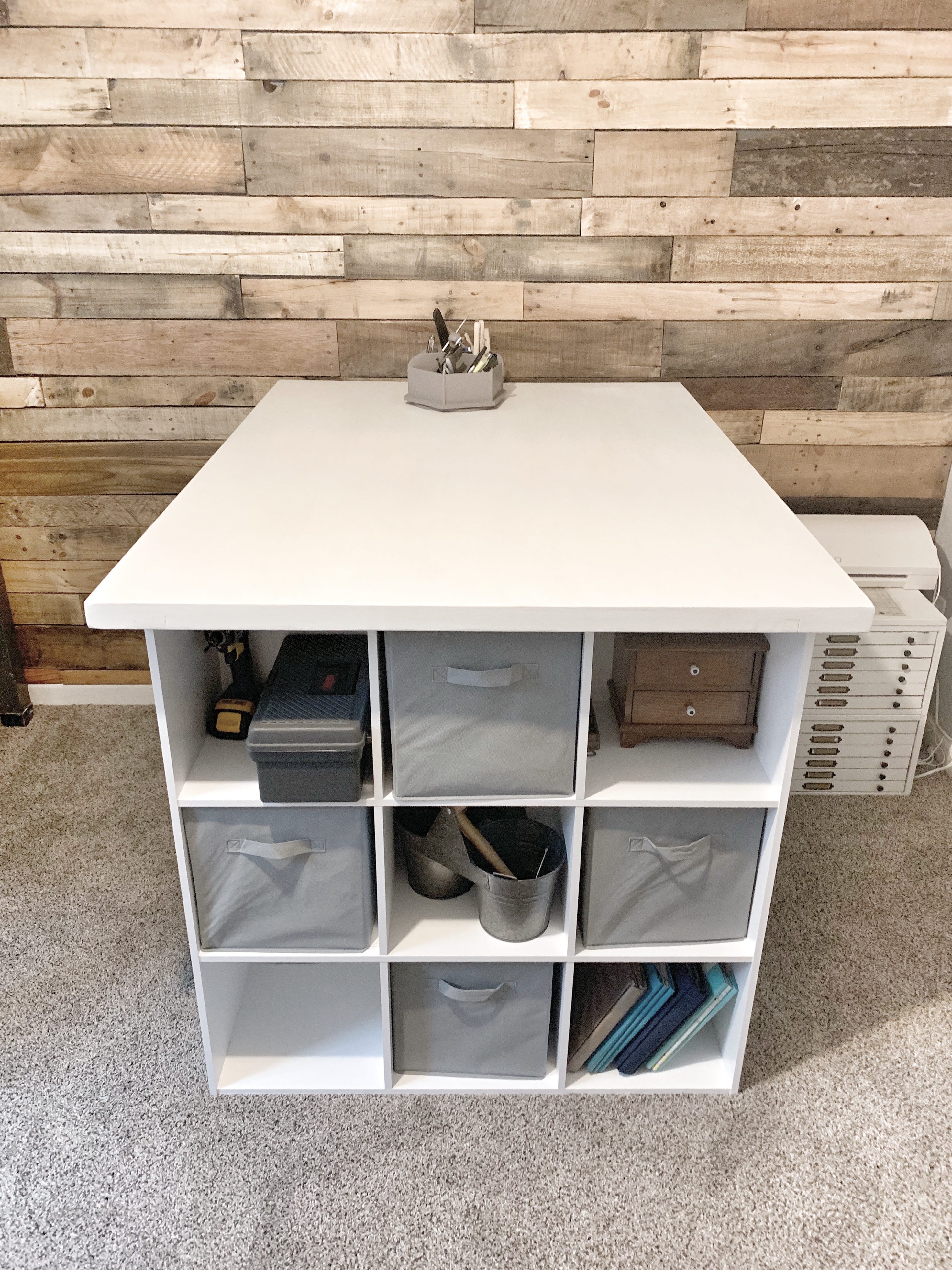 Build a Craft Table with Storage