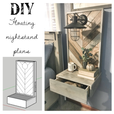 DIY Floating Nightstand Plans