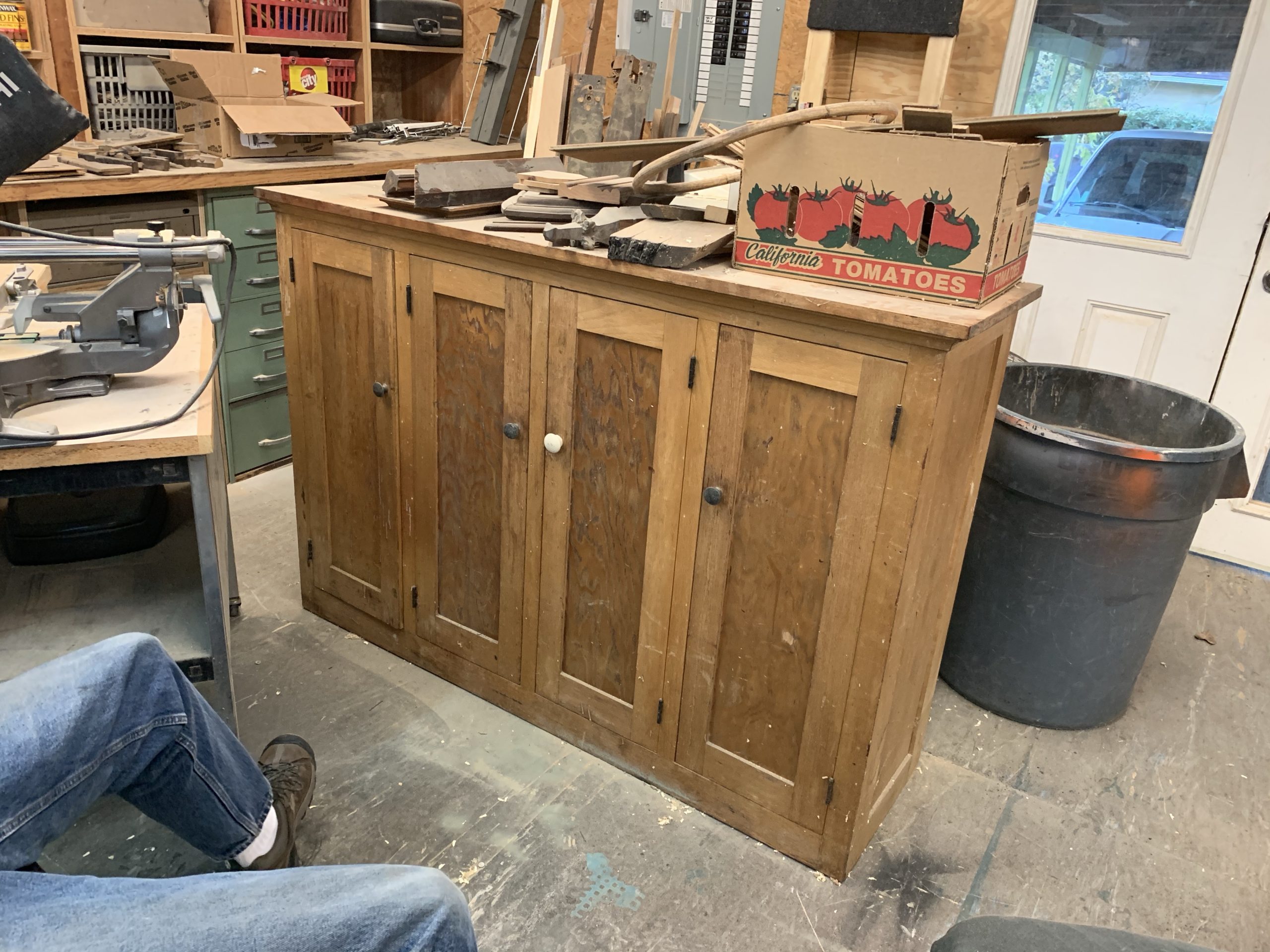 Coffee Bar Cabinet Flip — Ashley Diann Designs