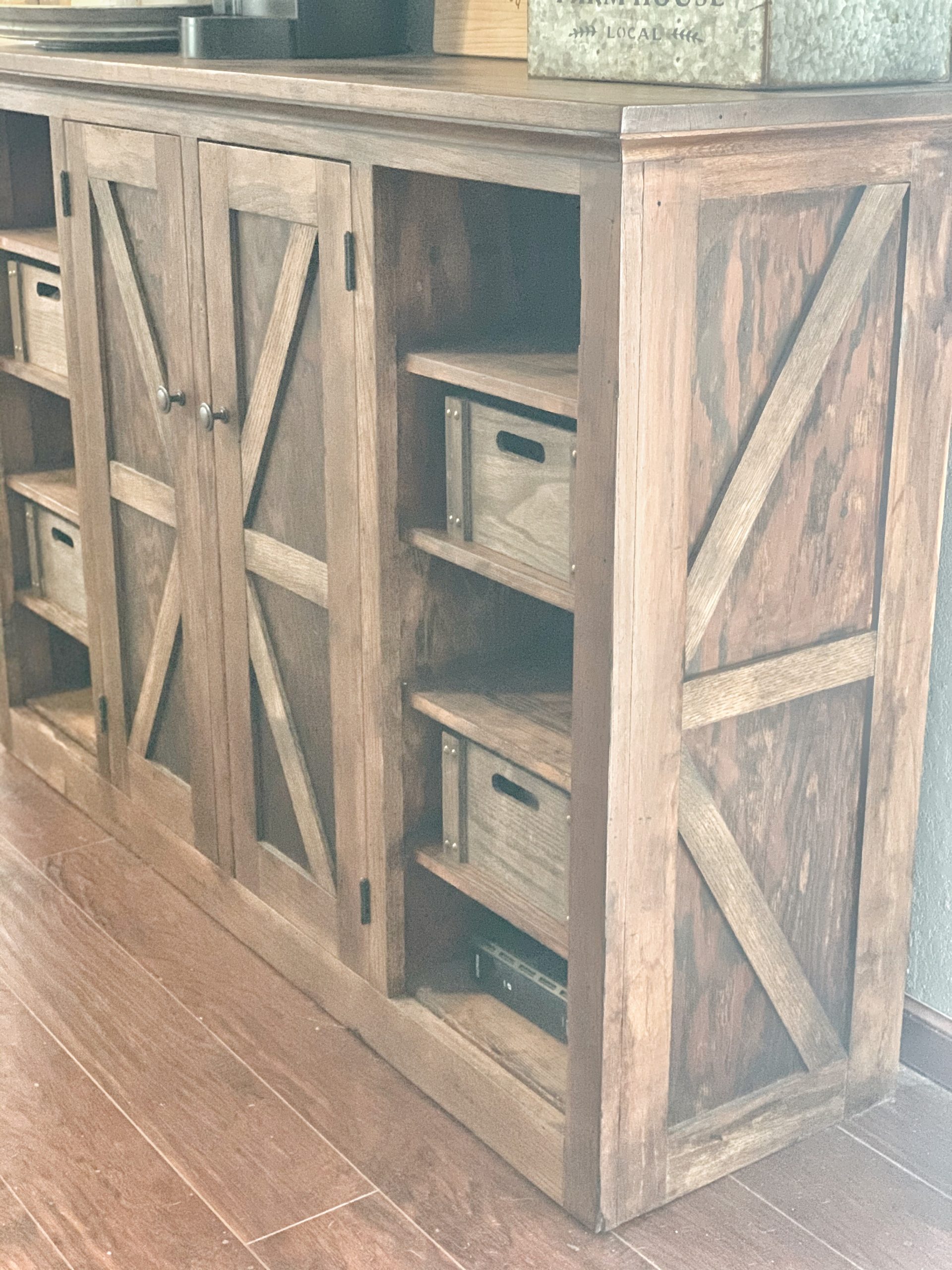 Coffee Bar Cabinet Flip — Ashley Diann Designs