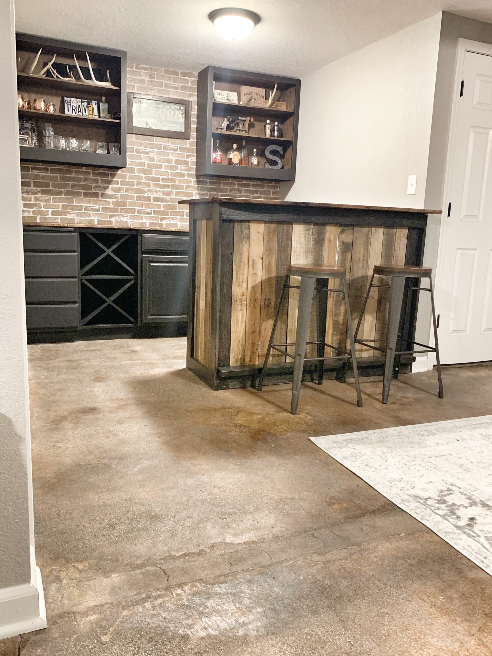 Basement Dry Bar Ashley Diann Designs