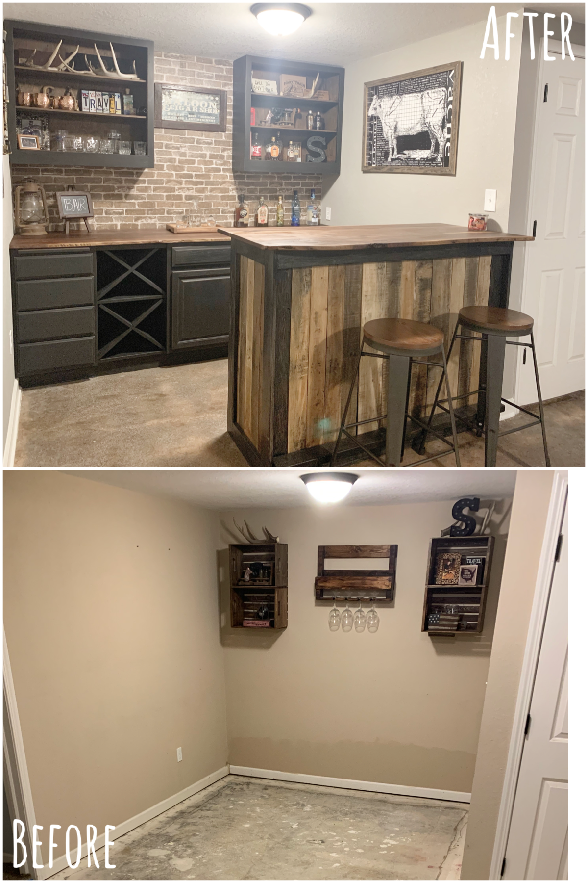 diy bar cabinet ideas